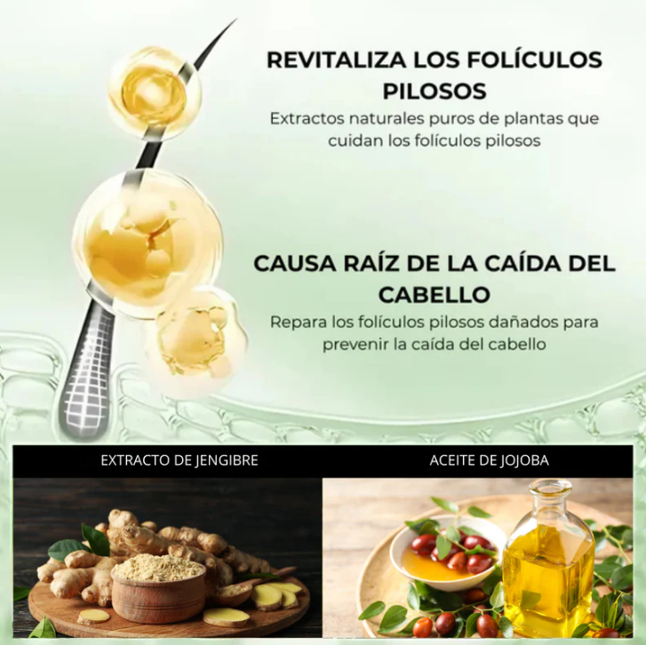 Crema Capilar de Jengibre