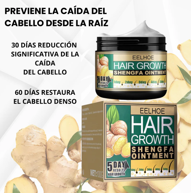 Crema Capilar de Jengibre