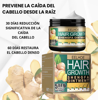 Crema Capilar de Jengibre